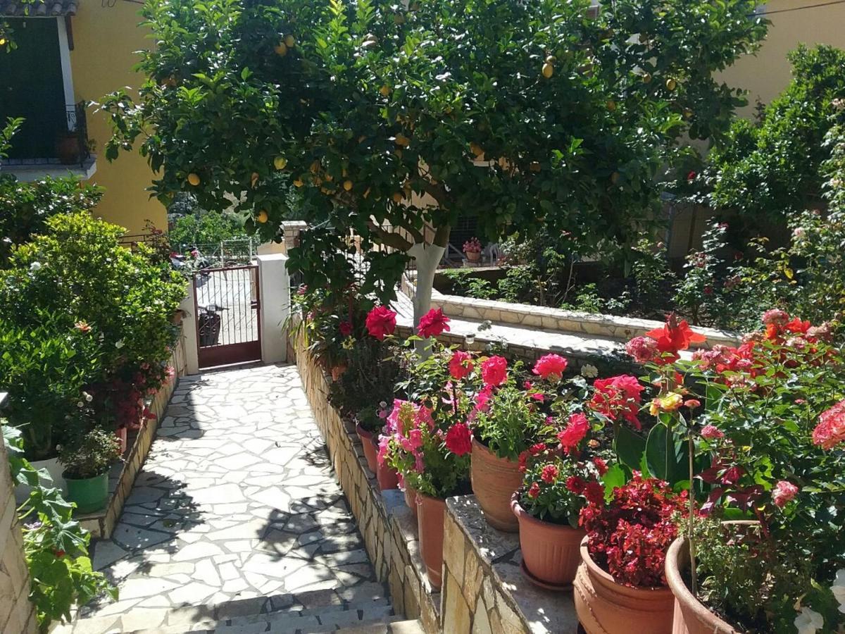 Voula Apartment Gaios Bagian luar foto